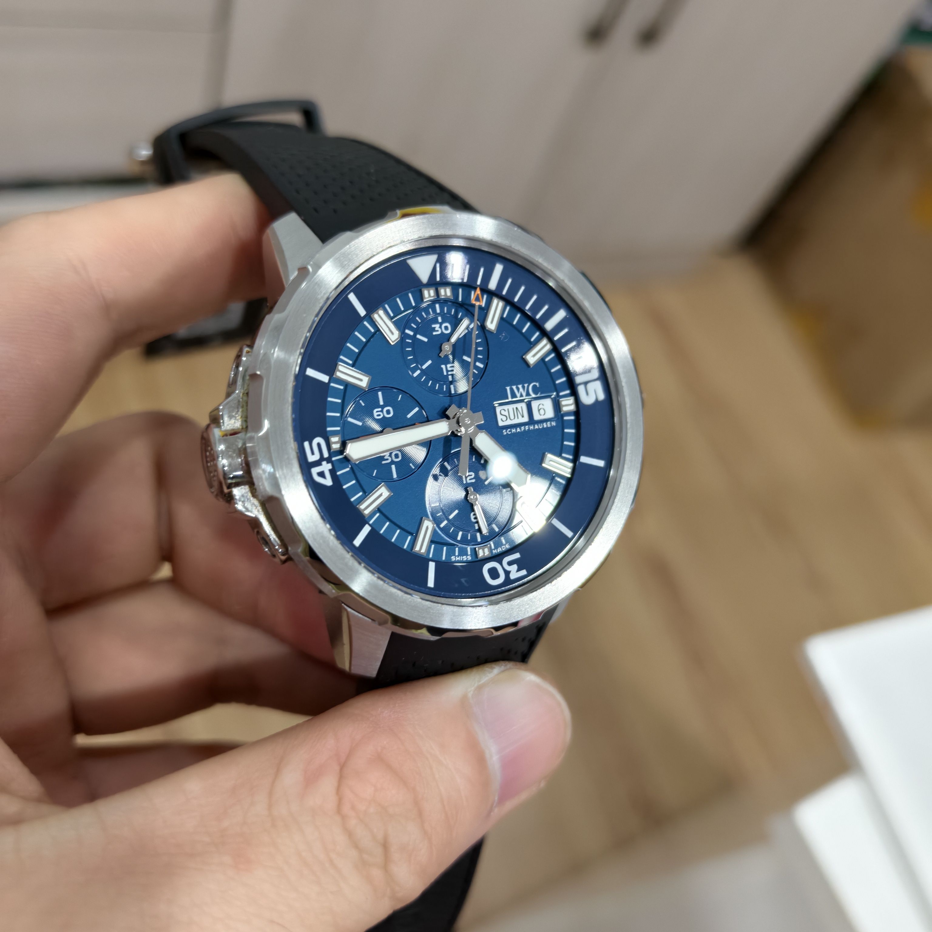 IWC Ocean Timepiece Automatic (self-winding) watch 44 millimeters IW376805