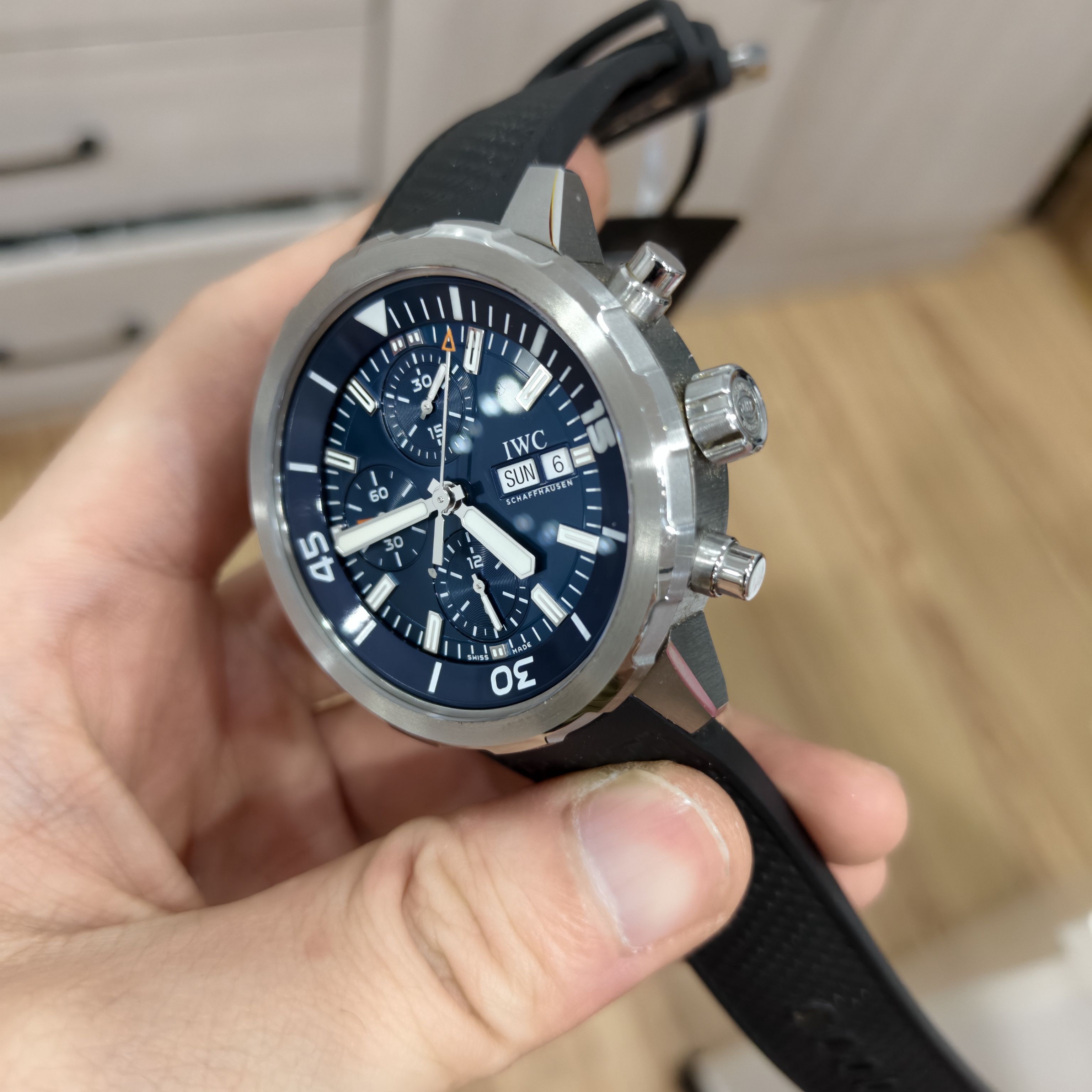 IWC Ocean Timepiece Automatic (self-winding) watch 44 millimeters IW376805