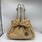 Dior Medium D-Motion Handbag Leather Gold 23 x 24 x 13 cm M2852ONWP_M34U