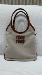 Miu Miu Canvas Tote