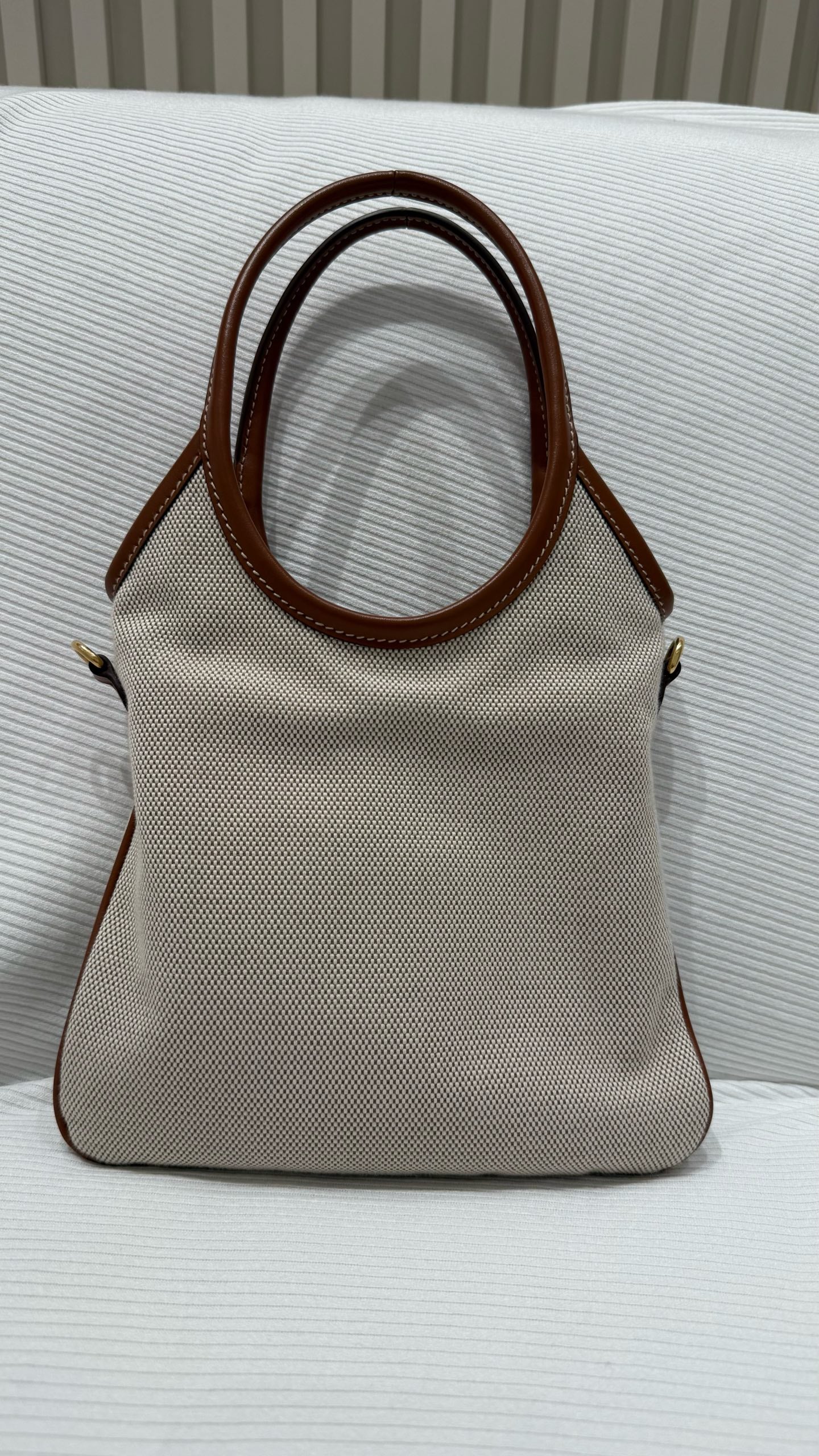 Miu Miu Canvas Tote