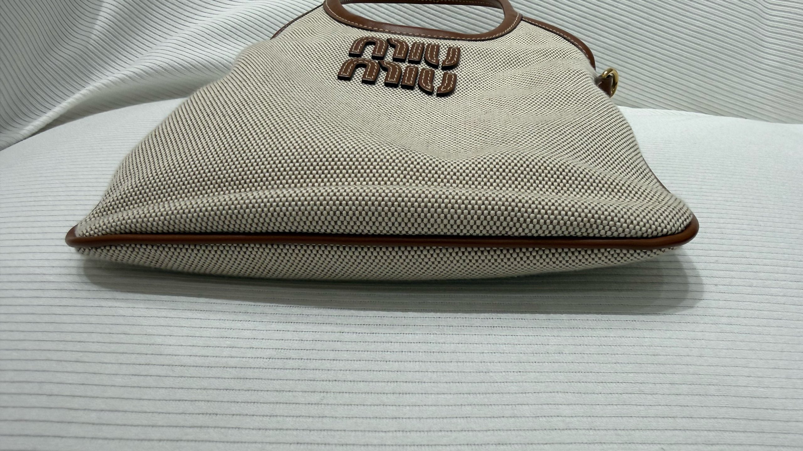 Miu Miu Canvas Tote