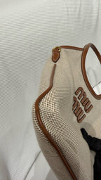 Miu Miu Canvas Tote