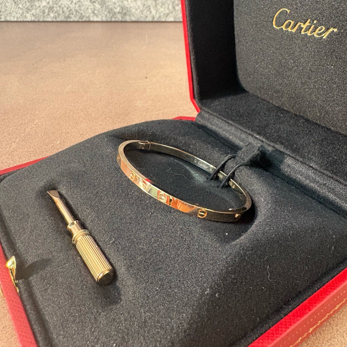 Cartier Rose gold Bangle