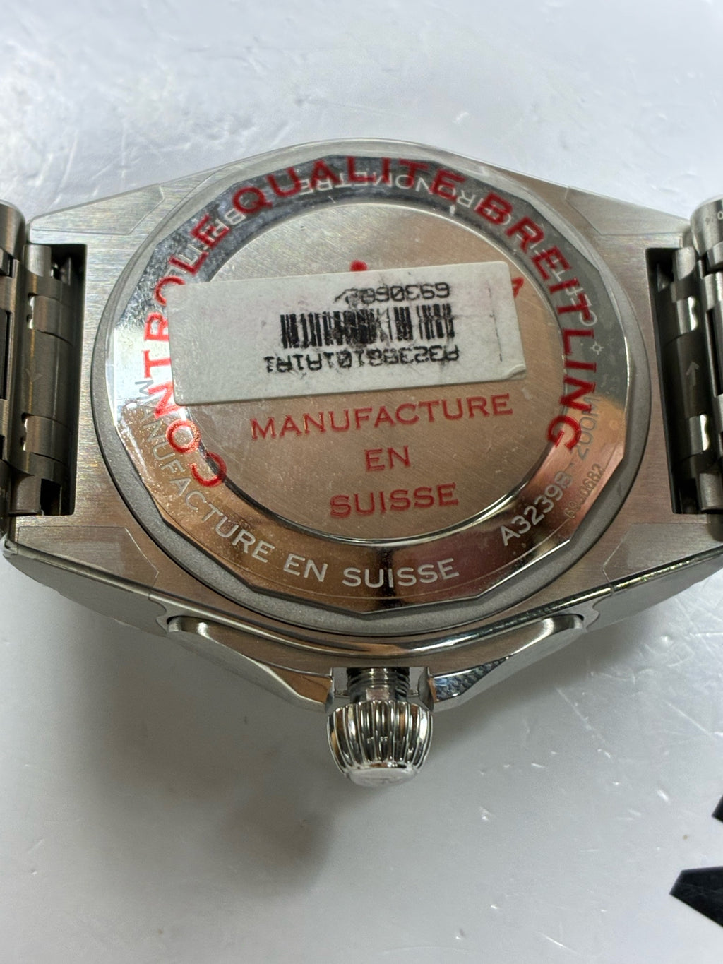 Breitling Chronomat mechanical timekeeping collection Mechanical watch 40 millimeters A32398101A1A1
