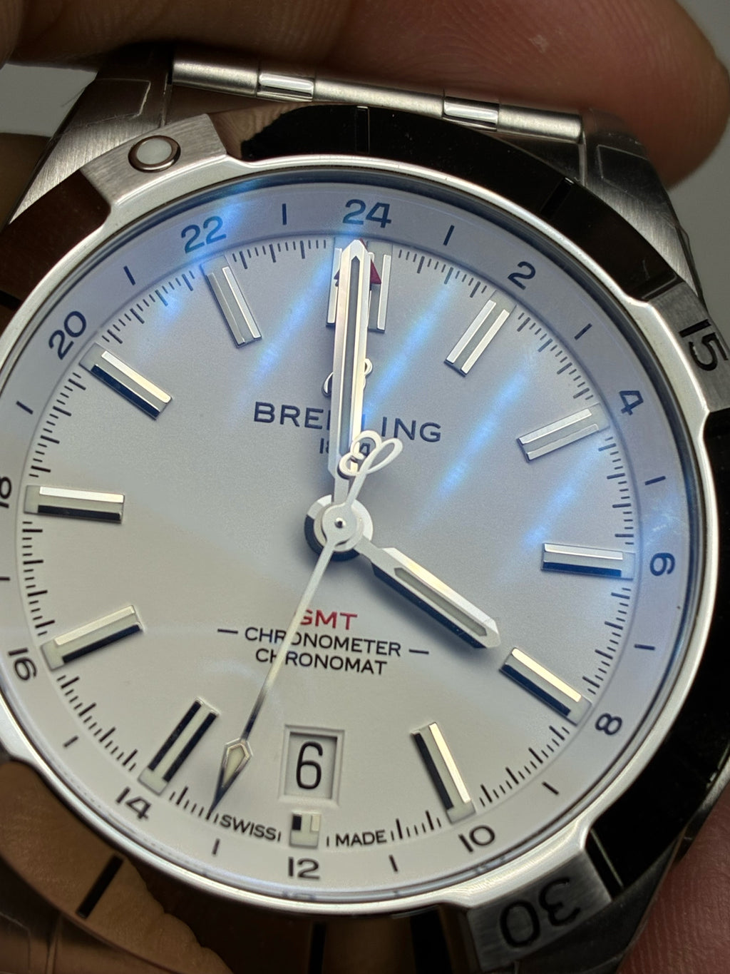 Breitling Chronomat mechanical timekeeping collection Mechanical watch 40 millimeters A32398101A1A1