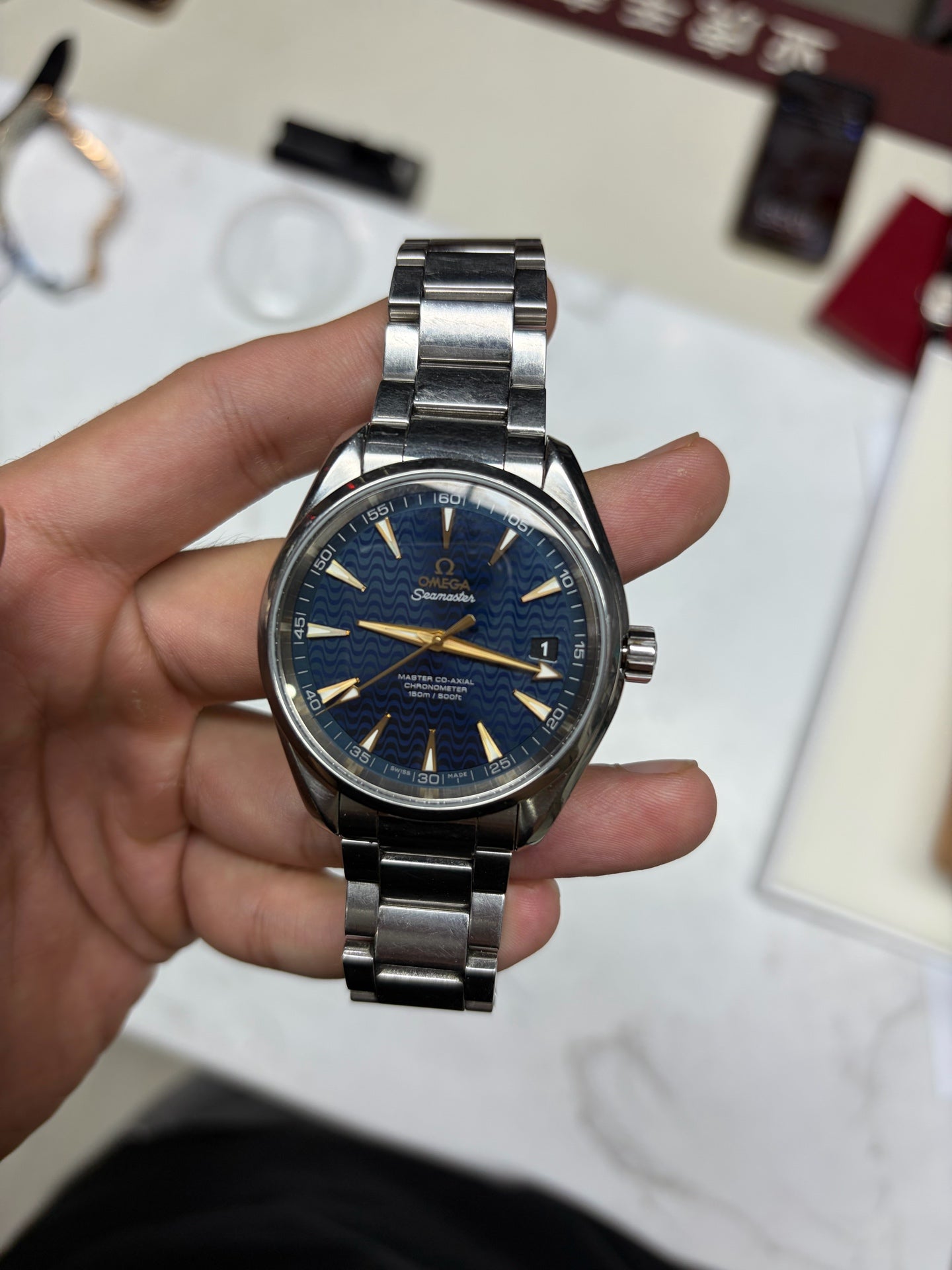 Omega Seahorse Automatic (self-winding) watch 41.5 millimeters 231.10.42.21.03.006