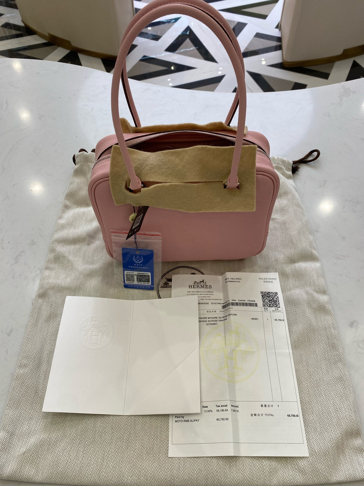 Hermes Satchel