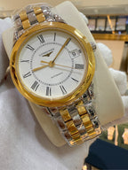 Longines Classic White Automatic (self-winding) watch 35.60 millimeters L4.774.3.21.7