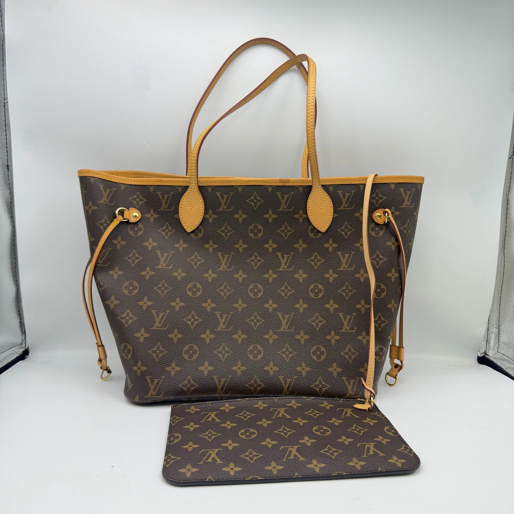 Louis Vuitton NEVERFULL medium-sized handbag Canvas Tote 31x28x14 M46975