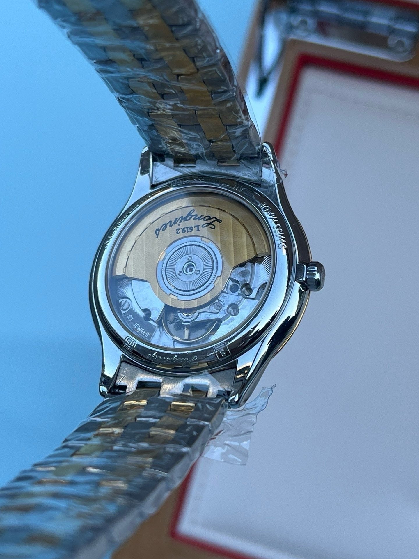 Longines Yellow Automatic (self-winding) watch