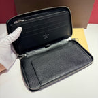 Louis Vuitton Black Clutch 21.0x12.0cm N63077