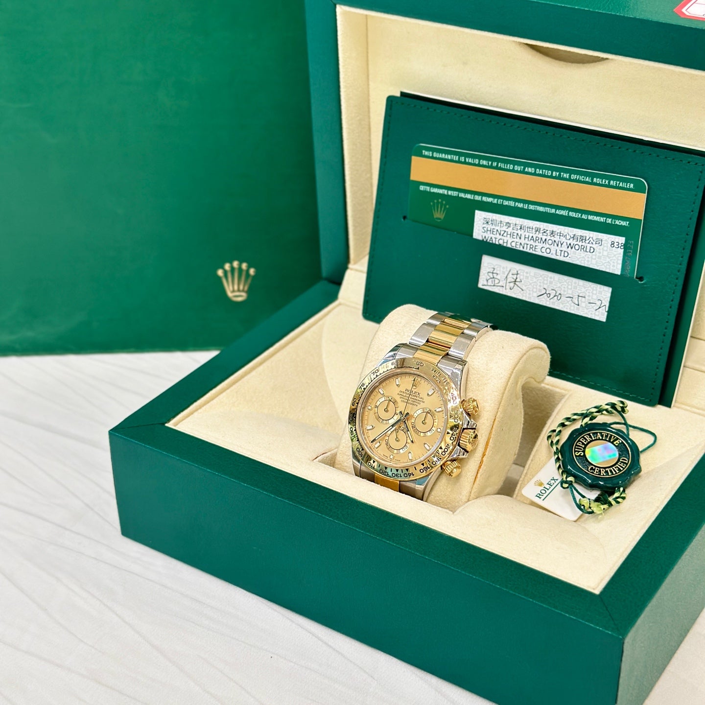 Rolex Cosmograph Daytona Automatic (self-winding) watch 40 millimeters m116503-0003