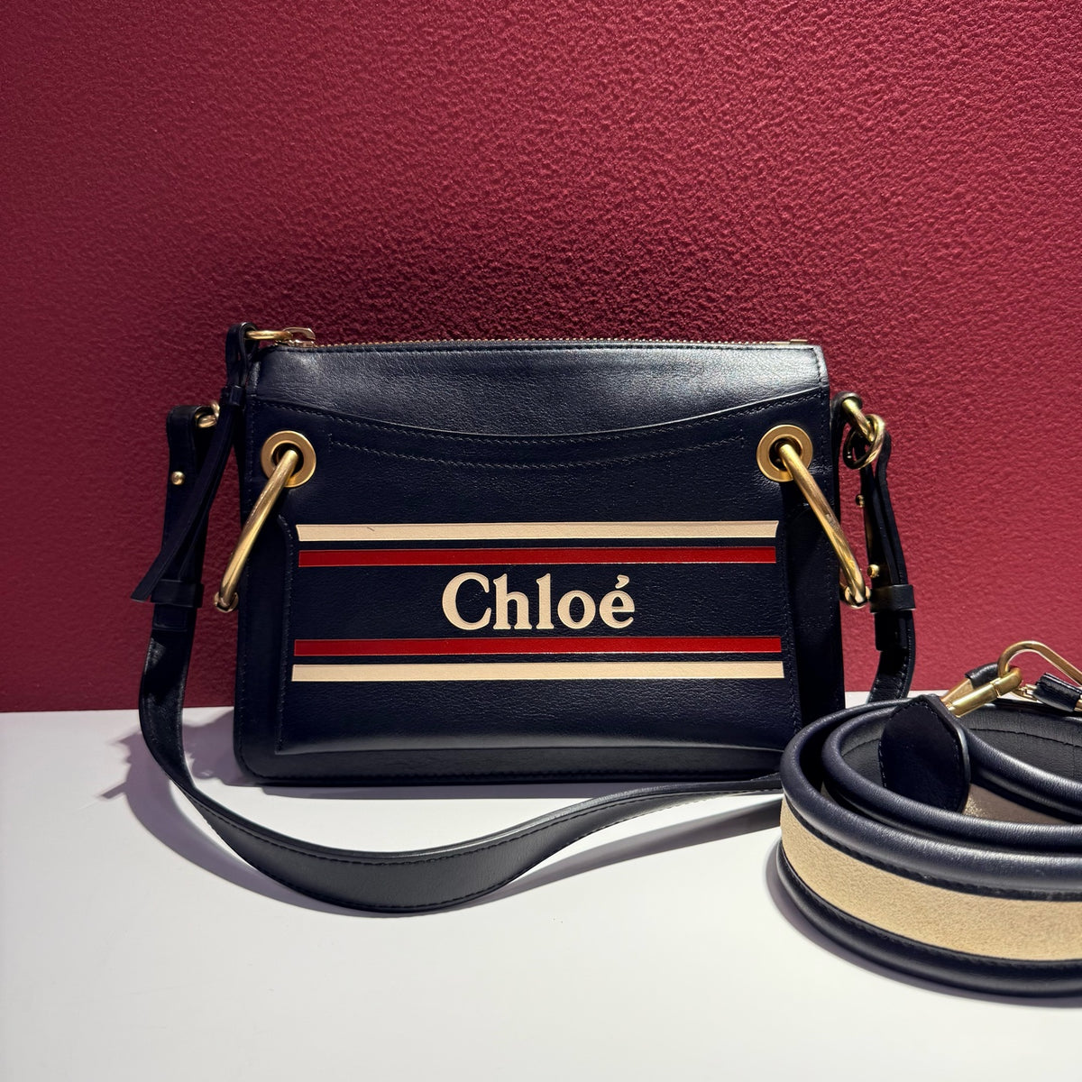 Chloe Blue Tote