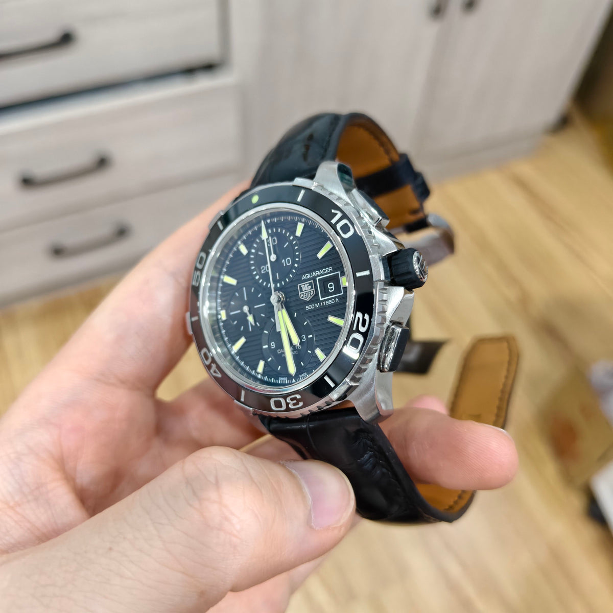 TAG Heuer Competitive potential Automatic (self-winding) watch 43MM CAK2111.FT8019