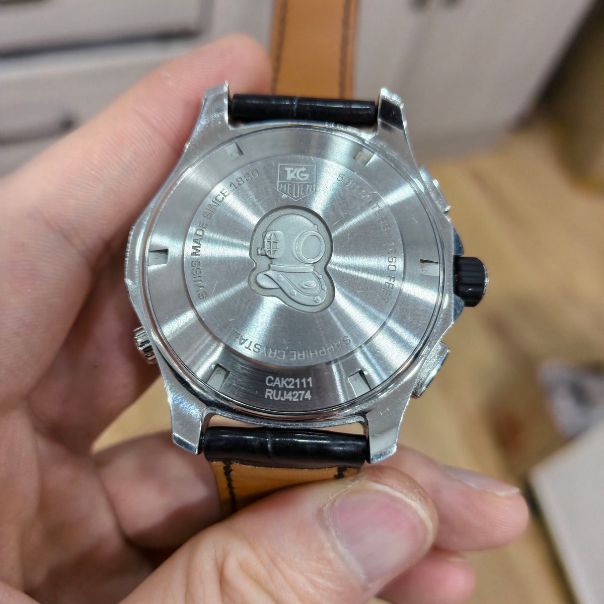 TAG Heuer Competitive potential Automatic (self-winding) watch 43MM CAK2111.FT8019