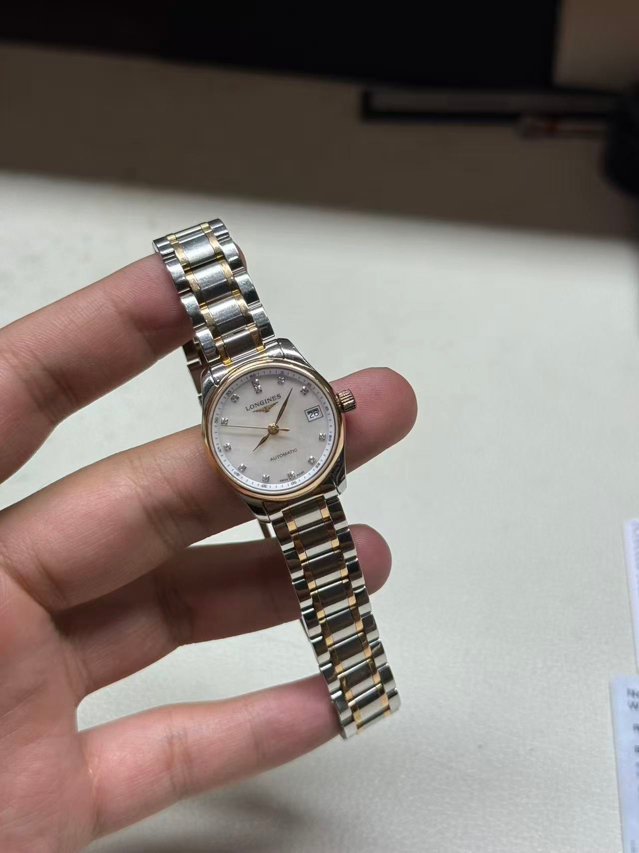 Longines Longines Master Collection Rose gold Mechanical watch 25.50mm L2.128.5.89.7