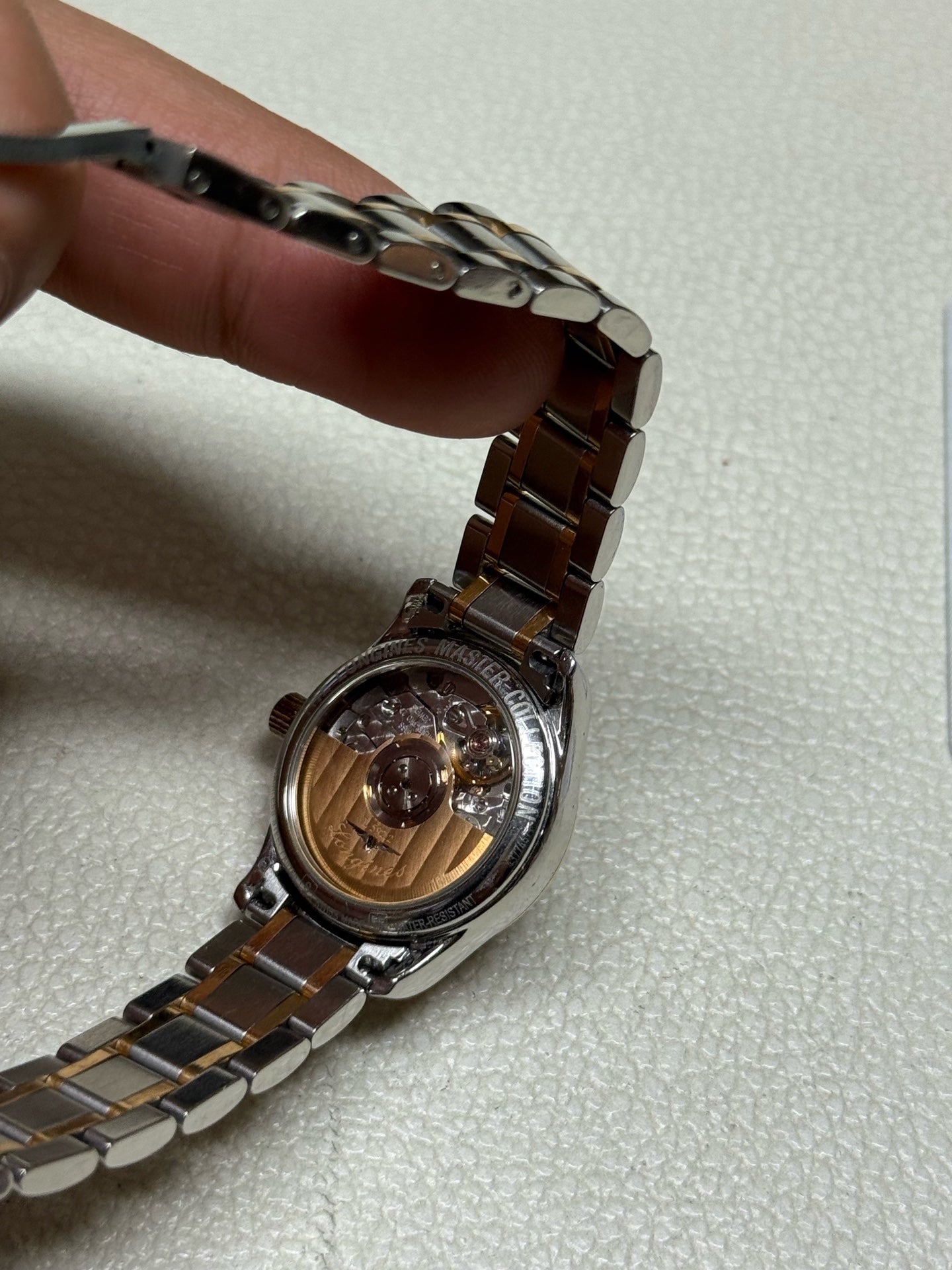 Longines Longines Master Collection Rose gold Mechanical watch 25.50mm L2.128.5.89.7
