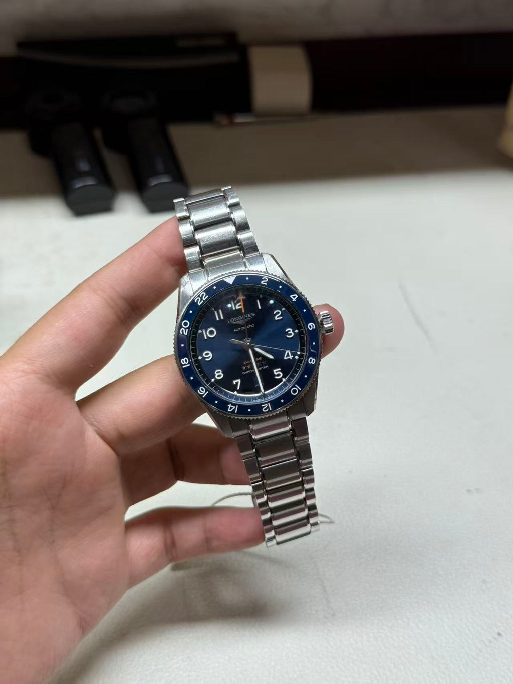 Longines Zulu Time watch from the Pioneer Collection Mechanical watch 42.00mm L3.812.4.93.6