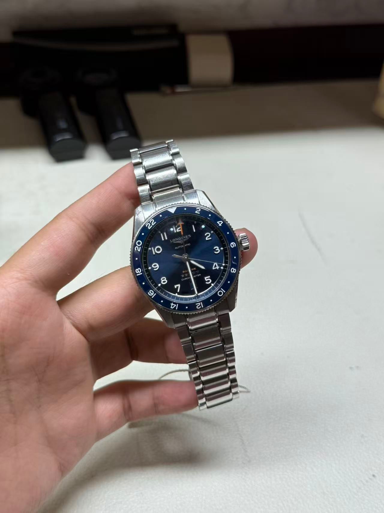 Longines Zulu Time watch from the Pioneer Collection Mechanical watch 42.00mm L3.812.4.93.6