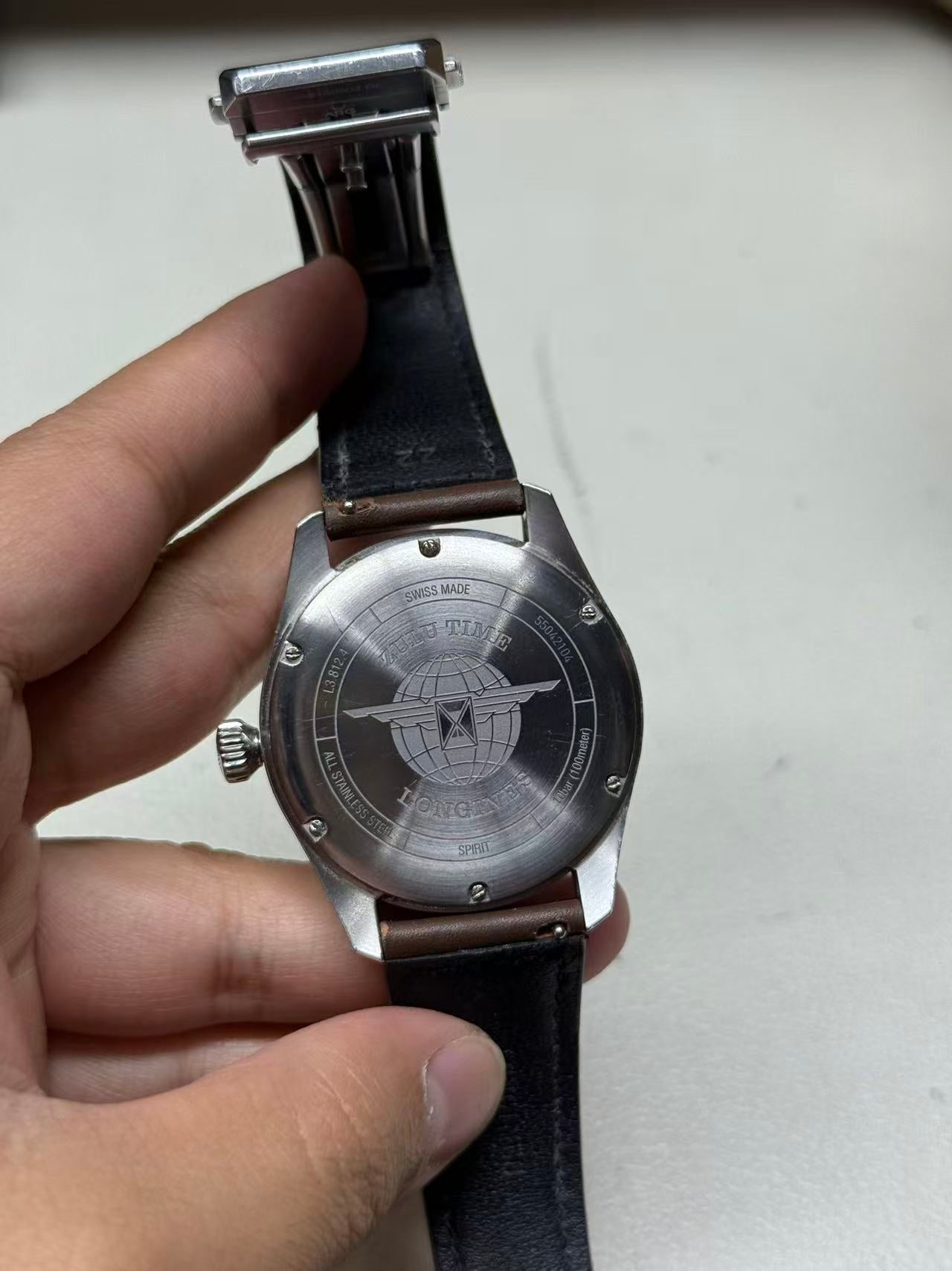 Longines Zulu Time watch from the Pioneer Collection Mechanical watch 42.00mm L3.812.4.63.2