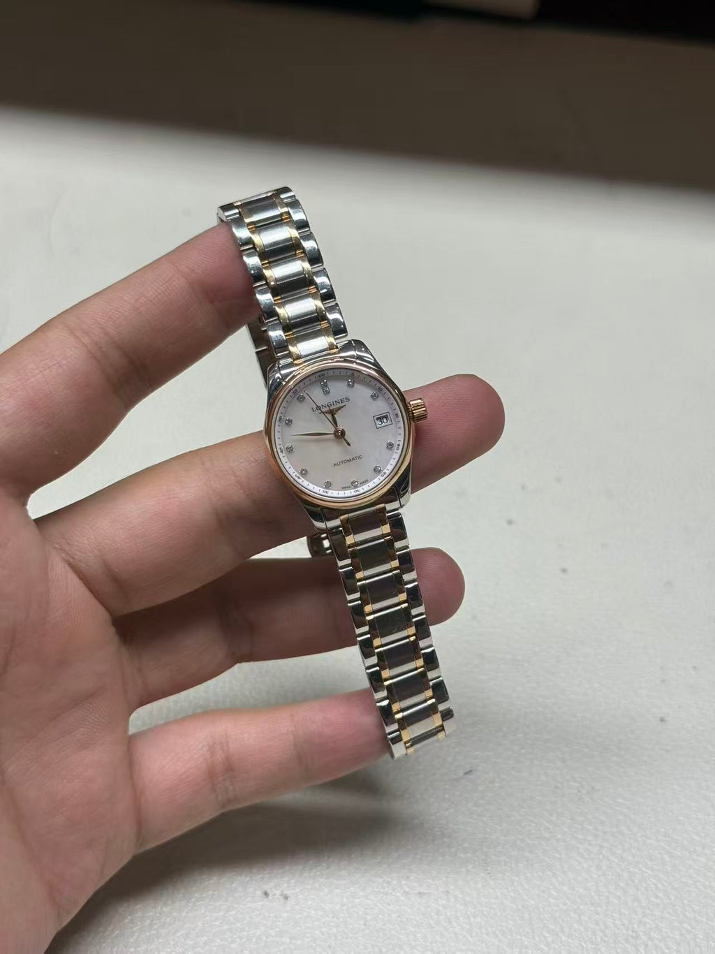 Longines Longines Master Collection Rose gold Mechanical watch 25.50mm L2.128.5.89.7
