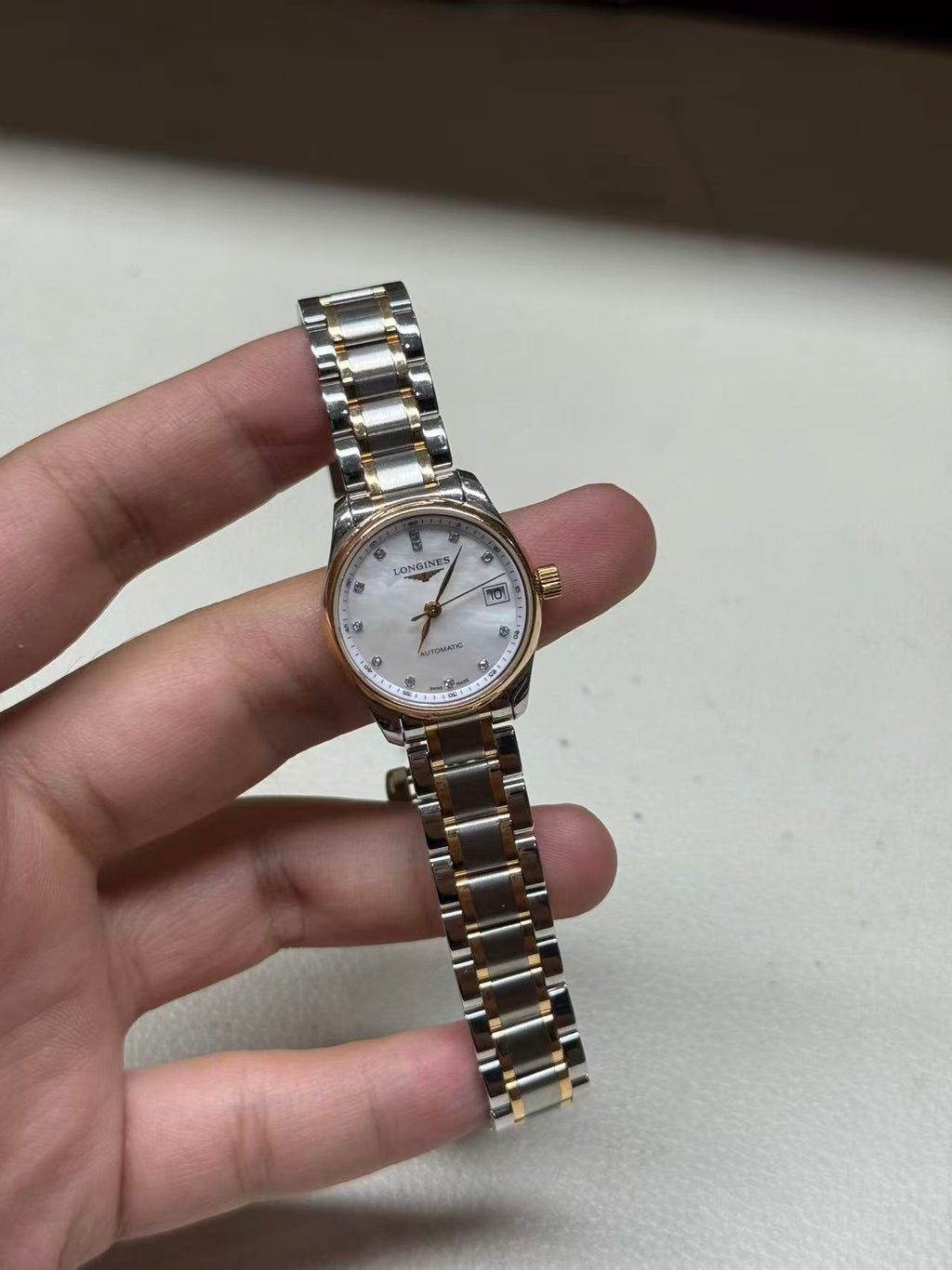 Longines Longines Master Collection Rose gold Mechanical watch 25.50mm L2.128.5.89.7