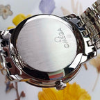 Omega Flying Disc Series Blue Mechanical watch 36.8 424.10.37.20.03.001