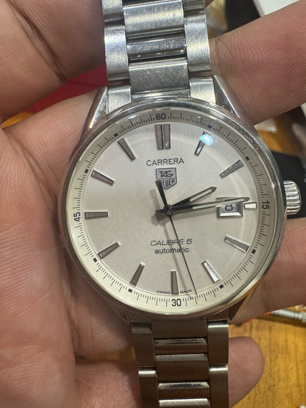 TAG Heuer Carrera Automatic (self-winding) watch 39MM WAR211B.BA0782