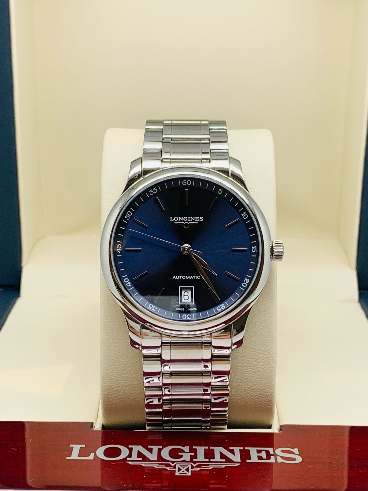 Longines Watchmaking Tradition Blue Automatic (self-winding) watch 38.50 millimeters L2.628.4.92.6