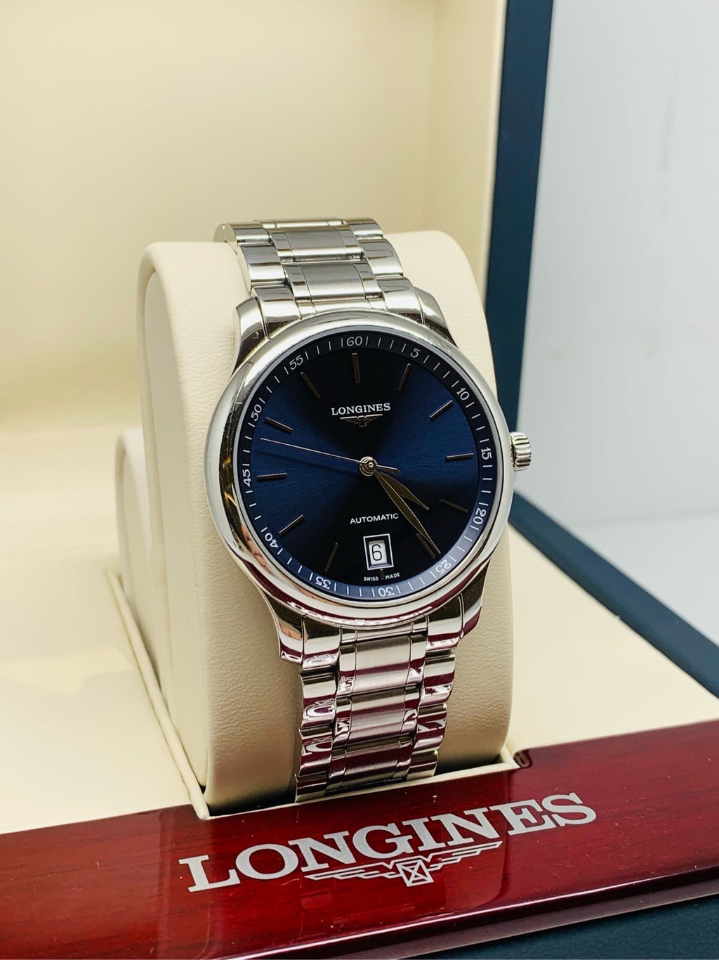Longines Watchmaking Tradition Blue Automatic (self-winding) watch 38.50 millimeters L2.628.4.92.6
