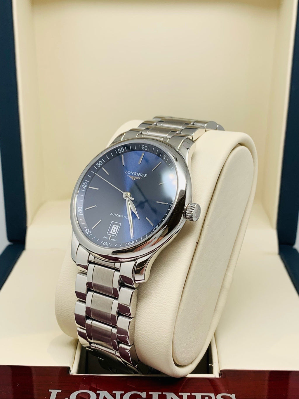 Longines Watchmaking Tradition Blue Automatic (self-winding) watch 38.50 millimeters L2.628.4.92.6