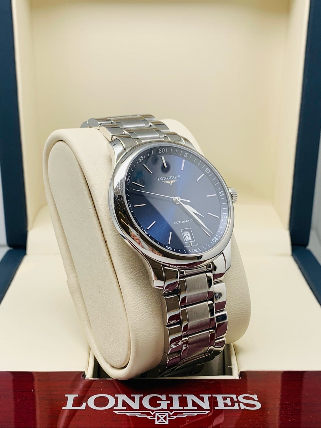 Longines Watchmaking Tradition Blue Automatic (self-winding) watch 38.50 millimeters L2.628.4.92.6