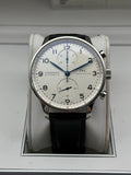 IWC White Automatic (self-winding) watch