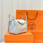 Hermes Lindy II Mini Handbag Crossbody 19 cm long x 13 cm deep x 9.5 cm wide H085956CK3Q