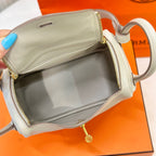Hermes Lindy II Mini Handbag Crossbody 19 cm long x 13 cm deep x 9.5 cm wide H085956CK3Q