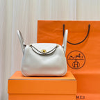 Hermes Lindy II Mini Handbag Crossbody 19 cm long x 13 cm deep x 9.5 cm wide H085956CK3Q