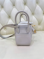 Hermes Lindy II Mini Handbag Crossbody 19 cm long x 13 cm deep x 9.5 cm wide H085956CK3Q