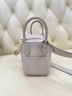 Hermes Lindy II Mini Handbag Crossbody 19 cm long x 13 cm deep x 9.5 cm wide H085956CK3Q