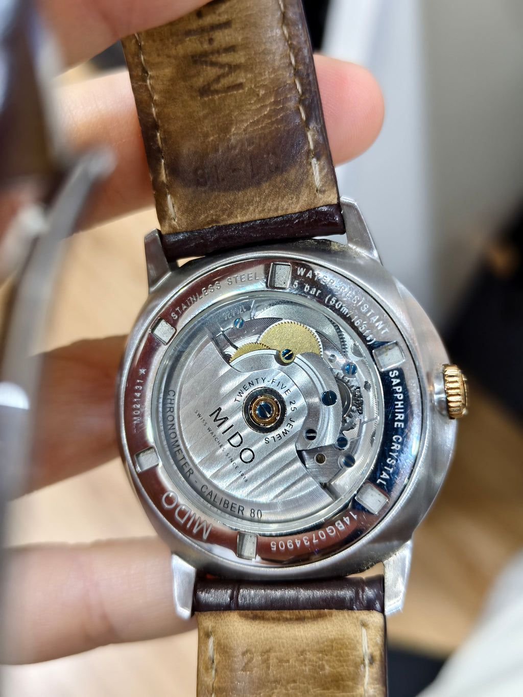 Mido Commander Rose gold Automatic (self-winding) watch 40 millimeters M021.431.26.061.00