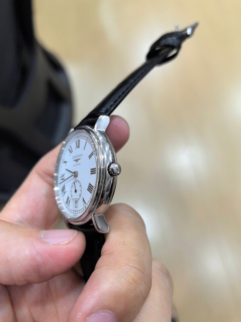 Longines Classic Automatic (self-winding) watch 34.5 millimeters L4.804.4.11.2