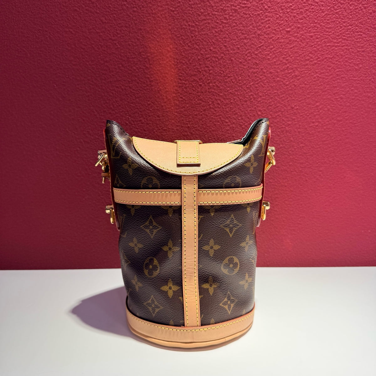 Louis Vuitton Duffle Crossbody 22.0x 23.0x 14.0 cm M43587