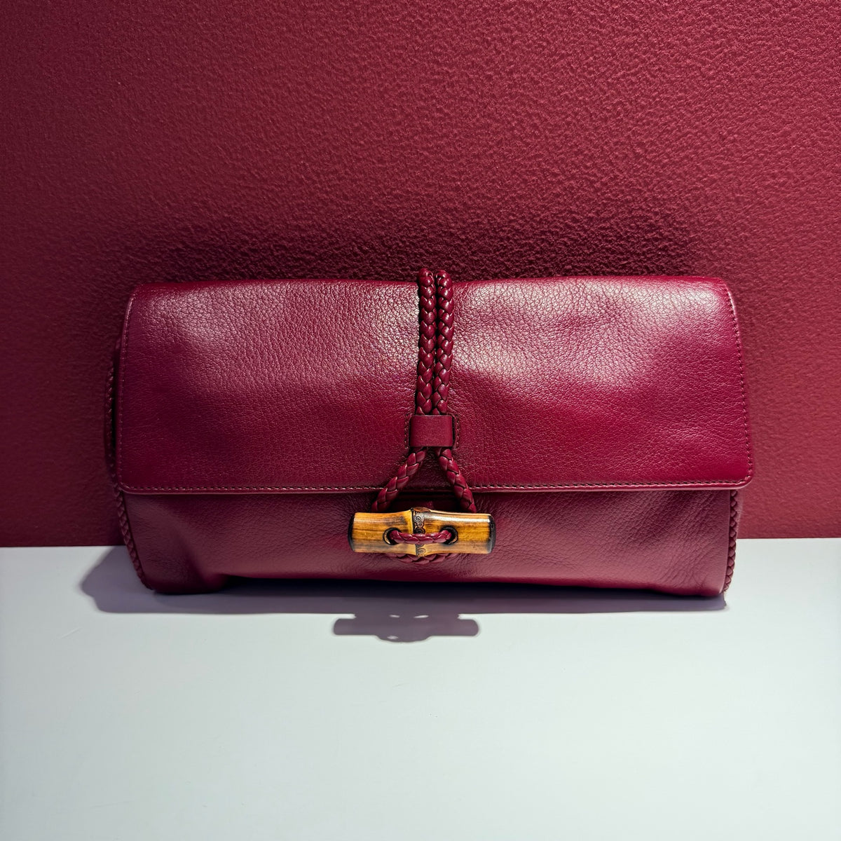 Gucci Red Clutch