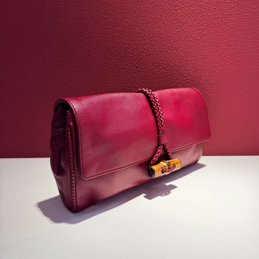 Gucci Red Clutch