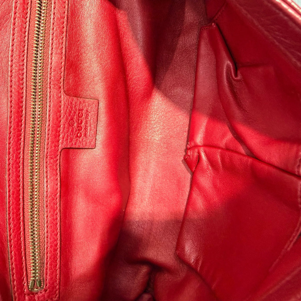 Gucci Red Clutch