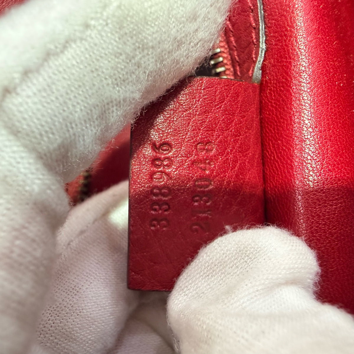Gucci Red Clutch