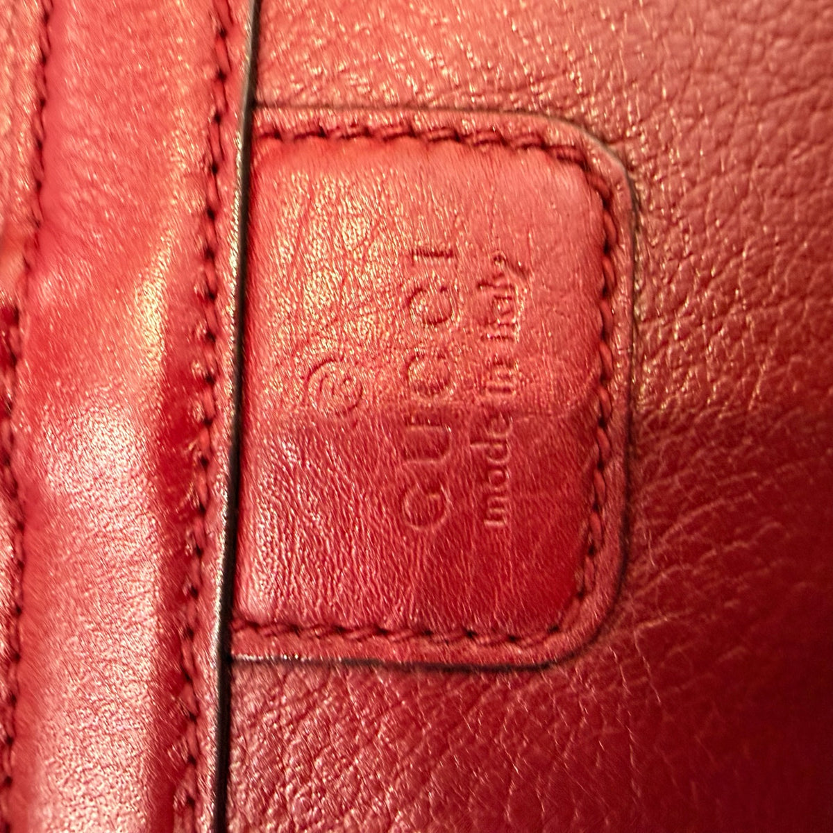 Gucci Red Clutch