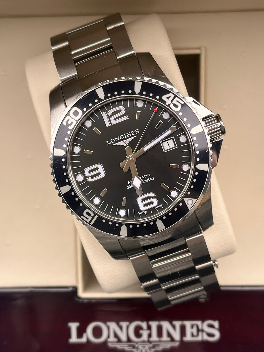 Longines Conquest Diving Collection Black Mechanical watch 41.00mm L3.742.4.56.6