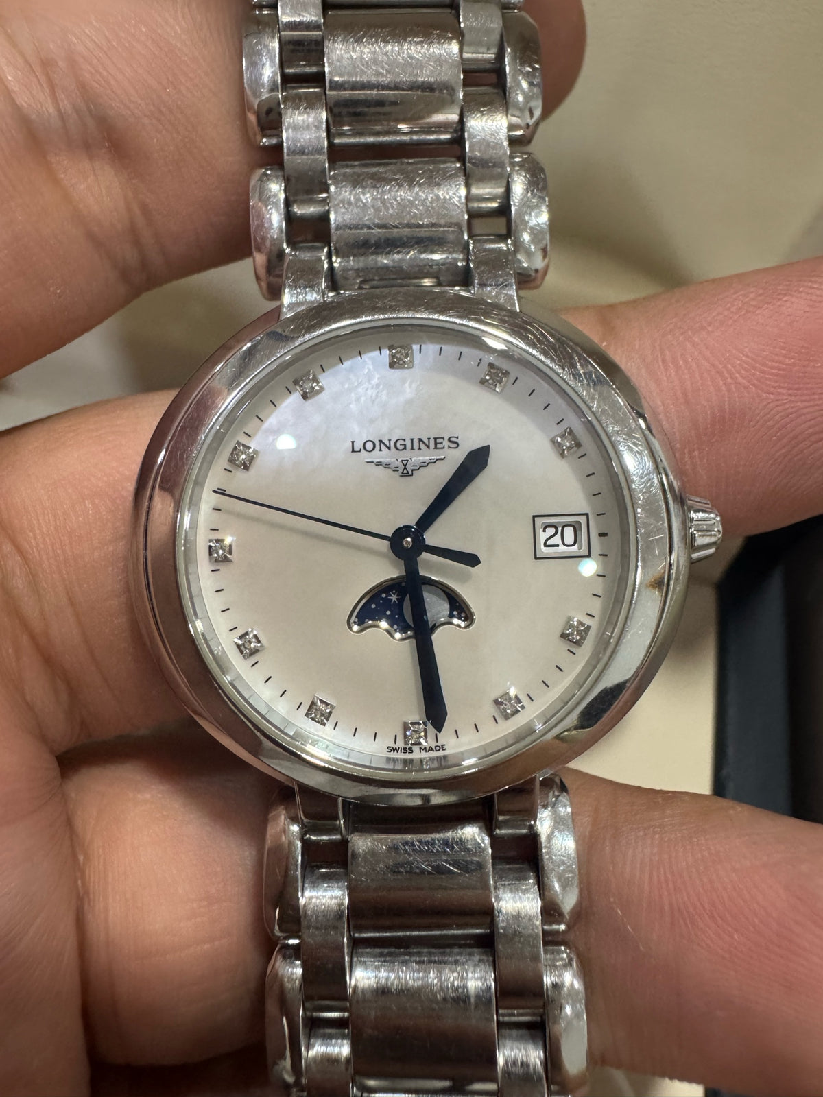 Longines Longines Heart Moon Collection Quartz watch 34.00mm L8.116.4.87.6