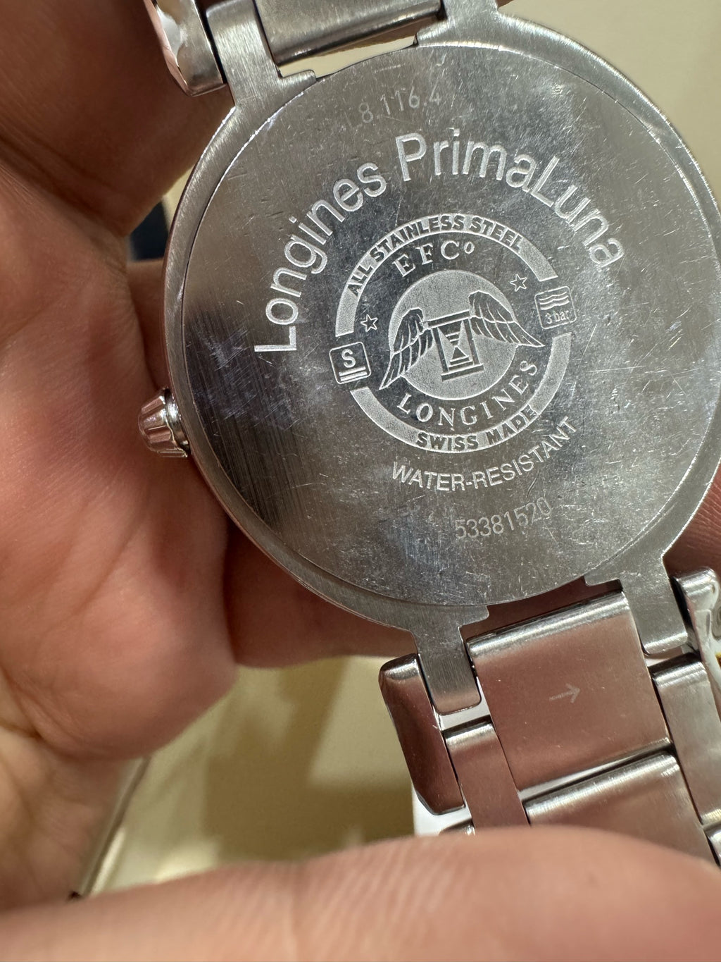 Longines Longines Heart Moon Collection Quartz watch 34.00mm L8.116.4.87.6